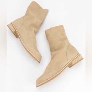 Jeffrey Campbell Ponce slouch anklet‎ boots nobuck booties size 10